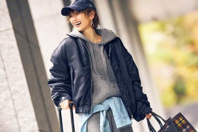 40代の【旅コーデ】を格上げしてくれる「トートバッグ＆トランクケース」は？