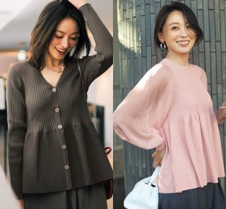 忙しい40代の毎日コーデに！「これ着れば正解」な春ニット〈4選〉