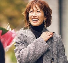 バレンタインの夫婦デートは【ジャケット×ミニスカ】であえての待ち合わせも新鮮に