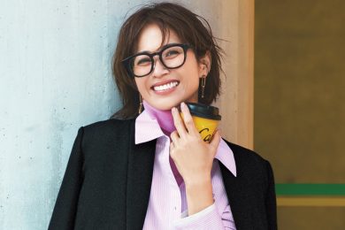 【40代のお仕事コーデ】ジャストサイズが新鮮！端正なJK＆シャツで信頼感を高めて