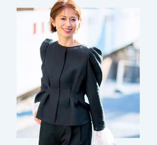 「黒パンツ」軸の【卒入学式コーデ】４選。トップスだけで今どきフォーマルに！