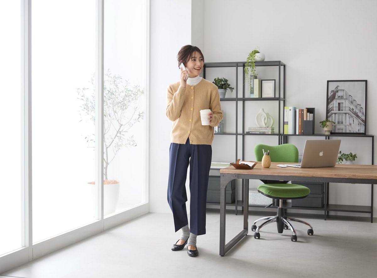 まるでこたつソックス着用イメージ