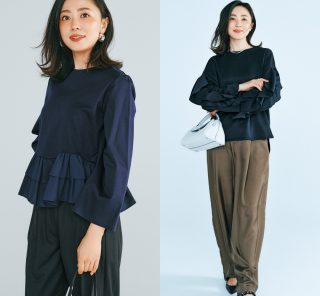 保護者会も通勤もこれでOK！40代ママの「きれいめ春トップス」7選