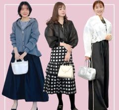 着るだけできちんと見える!【モノトーン派】のきれいめ春コーデ4選