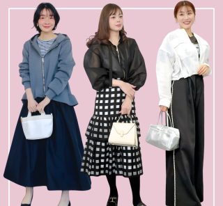 着るだけできちんと見える！【モノトーン派】のきれいめ春コーデ4選