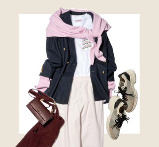 40代【春の旅行コーデ】3選。ラクチンも動きやすさも、オシャレに楽しむ♡