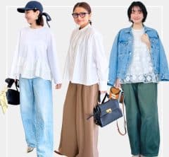 40代の【春ブラウスコーデ】10選！上品オシャレな大人の着こなし術