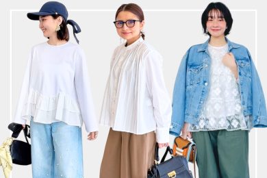 40代の【春ブラウスコーデ】10選！上品オシャレな大人の着こなし術