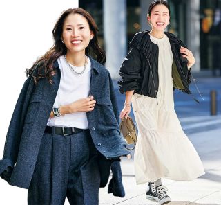 センスのいい40代が「オシャレしたい日」に選ぶアイテムは？リアルコーデ〈5選〉