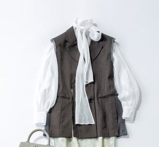 3月からは「春羽織り×スカート」で一気に華やぐ♡40代が上品にときめく【春コーデ】３選