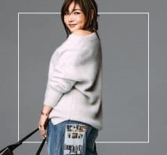 〈マシュマロ体型に“寄り添う”服選び〉野呂佳代さんは「やっぱり“デニム”が最強!」