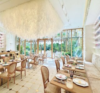 「ディオール バンブー パビリオン」に、ミシュランスターシェフが手がける話題のカフェが誕生！