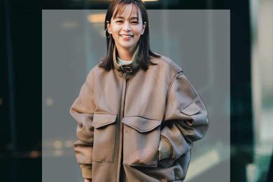 まだ寒い日も、春っぽく洒落る【ニュアンス色ブルゾン】2選。合わせやすさも抜群！