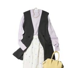 3月は「春色ニット」投入で垢抜ける!40代が“甘見えしない”カラーと合わせ方〈3選〉