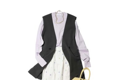 3月は「春色ニット」投入で垢抜ける！40代が“甘見えしない”カラーと合わせ方〈3選〉