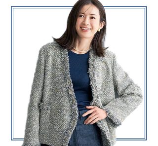 4月、保護者会も通勤も！“きちんとオシャレしたい”日こそ「上品デニム」で垢抜ける〈３選〉