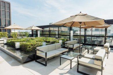 シャネル銀座ビルディングに屋上テラスがオープン！贅沢なひとときで自分にご褒美タイムを