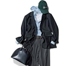 スニーカー派40代も惚れる!「今どきローファー」でパンツコーデが垢抜ける〈2選〉