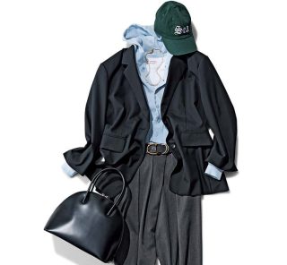 スニーカー派40代も惚れる！「今どきローファー」でパンツコーデが垢抜ける〈２選〉