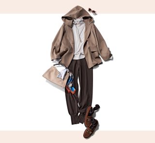 スニーカー派40代も惚れる！「今どきローファー」でパンツコーデが垢抜ける〈２選〉