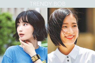 オシャレ40代の「洒落感ボブヘア」SNAP３選。今っぽいのに上品、だから若見え！