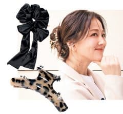 40代ママの“いつものコーデ”がサッと垢抜ける！今どき【顔まわり小物】４選