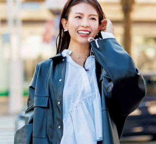 お花見やママ友ランチに！40代の“重見えしない”【黒アウター】最旬カジュアル〈SNAP3選〉