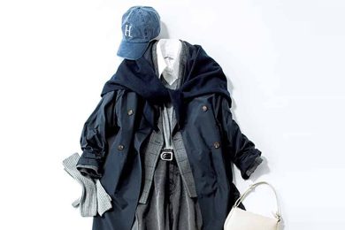 寒い3月でも春っぽくて洒落る！“下に着込める”【今どきトレンチ】コーデ2選
