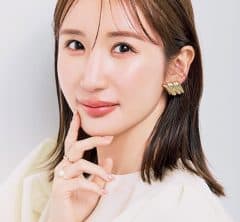 40代「顔立ちスッキリ系」の【卒入学式メーク】可愛げ目元で脱・地味見え