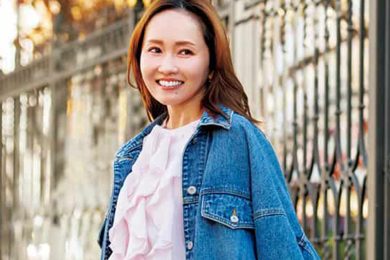 【最高気温18℃】キレイめ派40代はこぞって「Gジャン」にシフト！甘アイテムで今っぽく