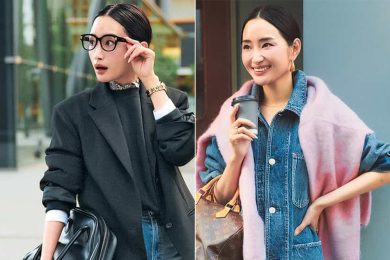 40代に大人気！YouTuber・柳橋唯さんの「カジュアルだけど“女っぽい」デニムコーデ〈3選〉