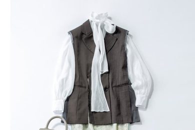 18度を超えたら「ジレ」主役がちょうどいい！どんなコーデにも合う〈色＆デザイン〉2選