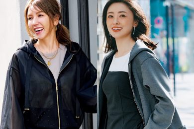 【40代春コーデ】きれいめ派にちょうどいい！『甘めパーカー&フーディー』3選