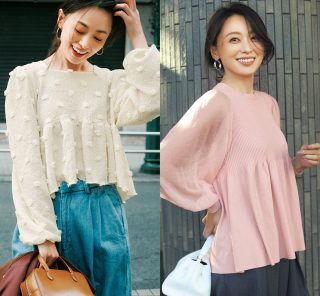 【マシュマロ体型】お腹・二の腕が消える！？『春の細見えトップス』2選