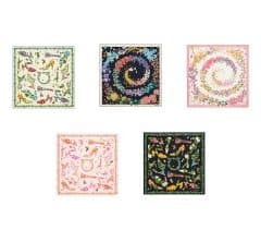 【フェラガモ】色鮮やかなシルクスカーフが彩るポップアップストアを銀座三越で開催