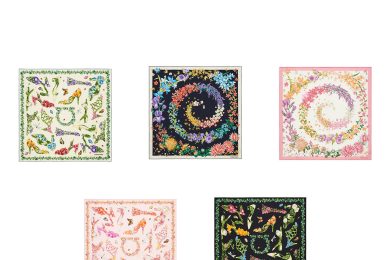 【フェラガモ】色鮮やかなシルクスカーフが彩るポップアップストアを銀座三越で開催