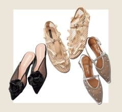 40代「ぺたんこシューズ」派に。“今っぽい”のはダントツ【シアー素材】!4選