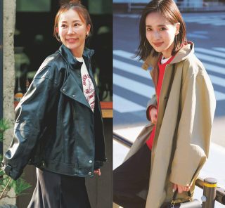 気温迷子の3月は【コスパブランドのアウター】を活用！オシャレ40代の愛用名品〈SNAP5選〉