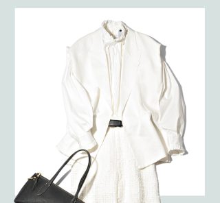 スーツじゃなくても大丈夫！“今どきアイテム”活用の40代【卒入学式コーデ】3選