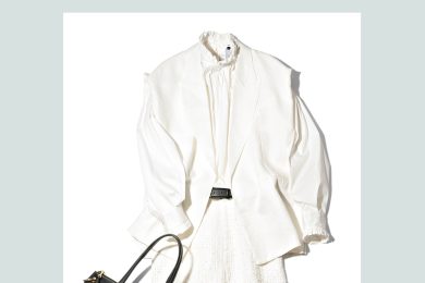 スーツじゃなくても大丈夫！“今どきアイテム”活用の40代【卒入学式コーデ】3選