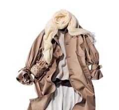 急な真冬日や朝晩の冷え込みに!40代の「春の防寒オシャレ」コーデ2選