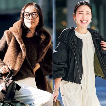 春、「暗め色アウター」でも華やぐコツ！オシャレ40代の正解コーデ