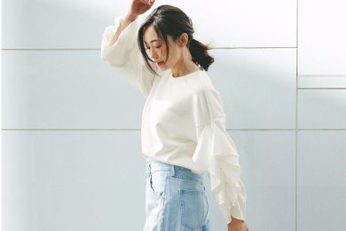 40代「パンツ派」のワンツーコーデが即・垢抜ける！大人の正解【ほの甘トップス】4選