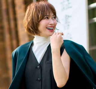 【40代の卒入コーデ】オールインワン×一張羅ジャケットで気張らずかっこよく