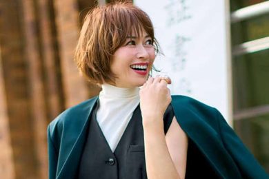 【40代の卒入コーデ】オールインワン×一張羅ジャケットで気張らずかっこよく