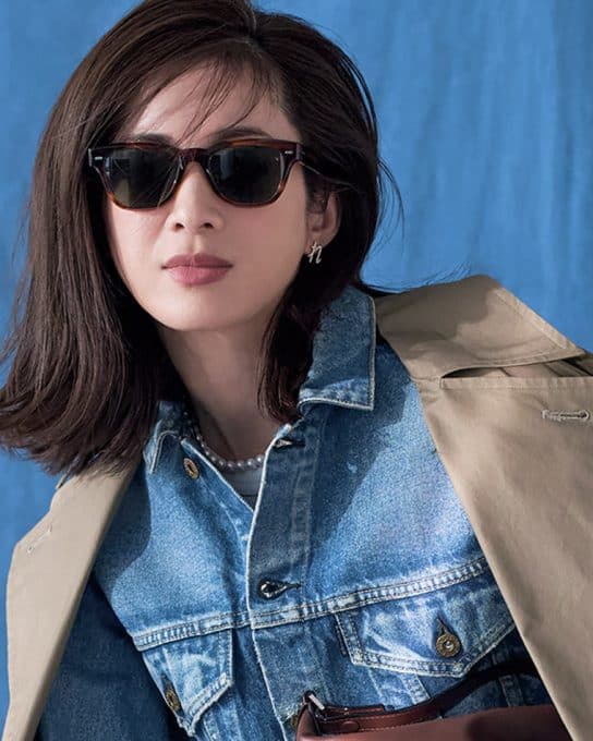 トレンチの品格を味方に！今年こそ【デニムonデニム】にチャレンジ