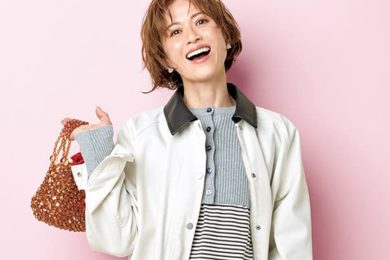 【最高気温14℃】から軽めアウターでOK！40代の大本命「大人ブルゾン」コーデ