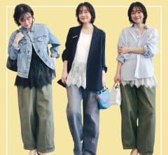 トレンドの【レース】どう着る？真似するだけで垢抜ける40代の着回しコーデ3選