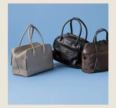 通勤にも休日のオシャレにも！今、バッグは「ボストン型」が大流行【最旬５選】