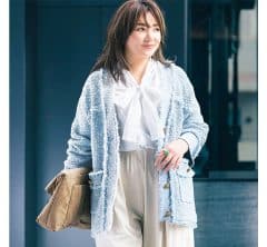 40代のマシュマロ体型さんに！初夏コーデにちょうどいい「細見え羽織り」２選